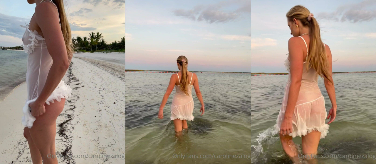 Caroline Zalog Sunset & Wet Sheer POV