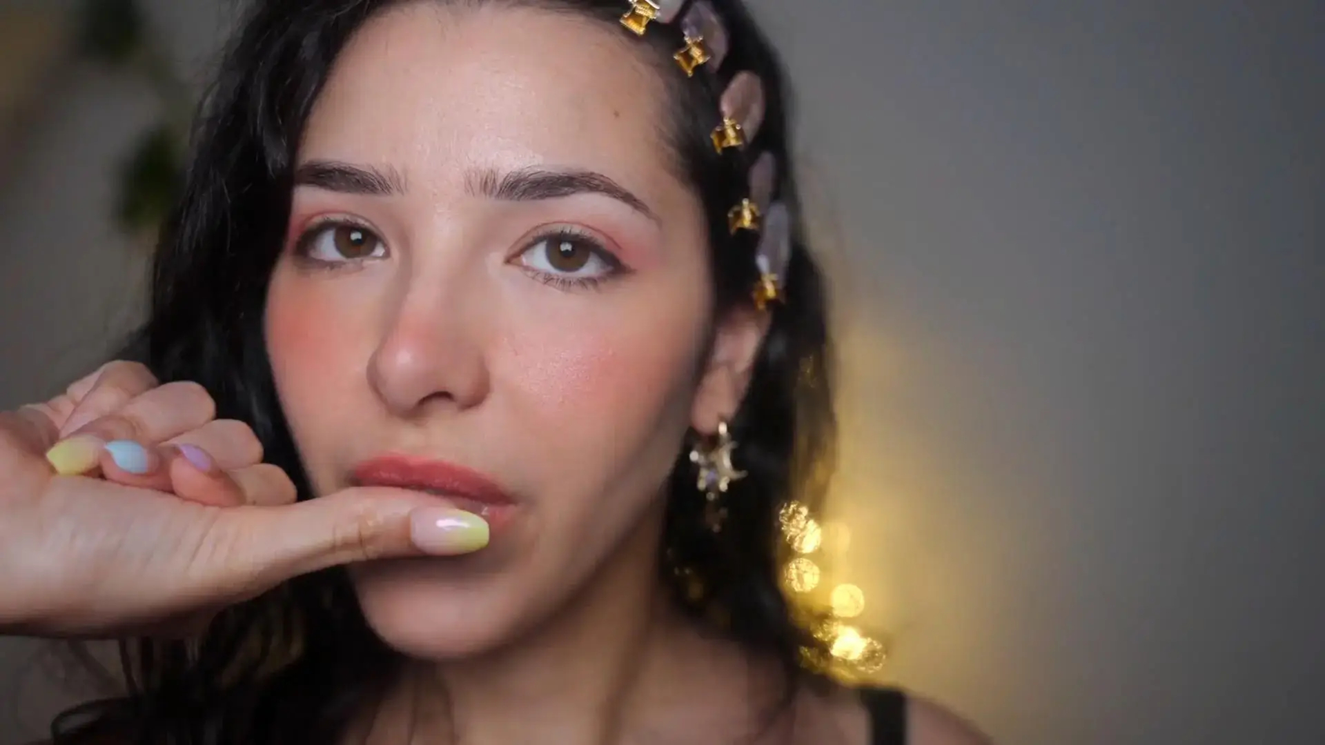 ASMR Glow Spit Painting YT Members  Video