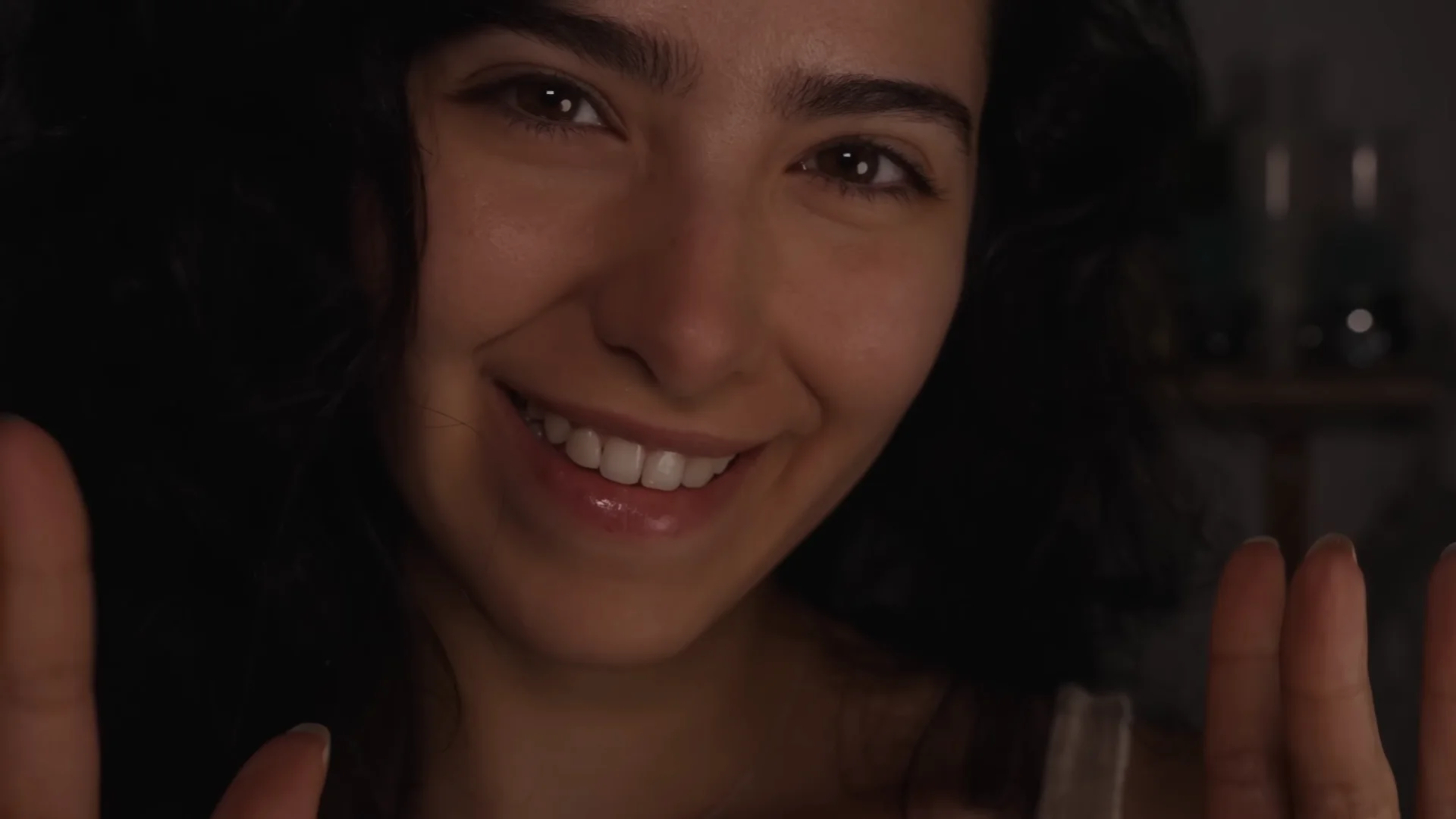 ASMR Glow Super Close Visual Triggers YT Members