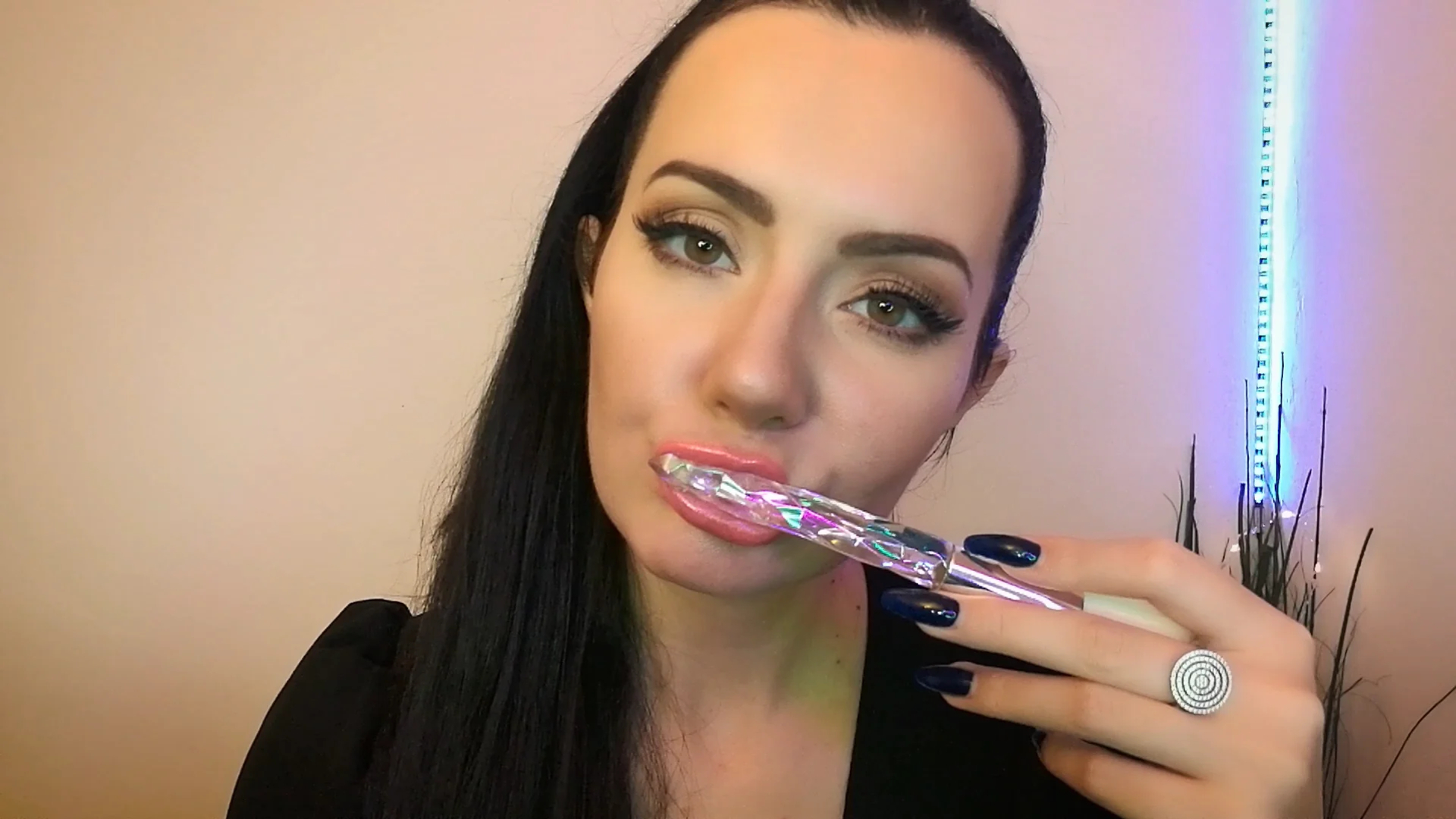 ASMR Kate Lullaby Brush Sucking
