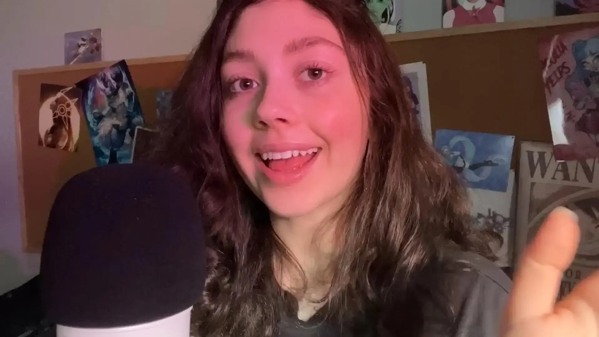 ASMRmpits Lens Licking & Mouth Sounds