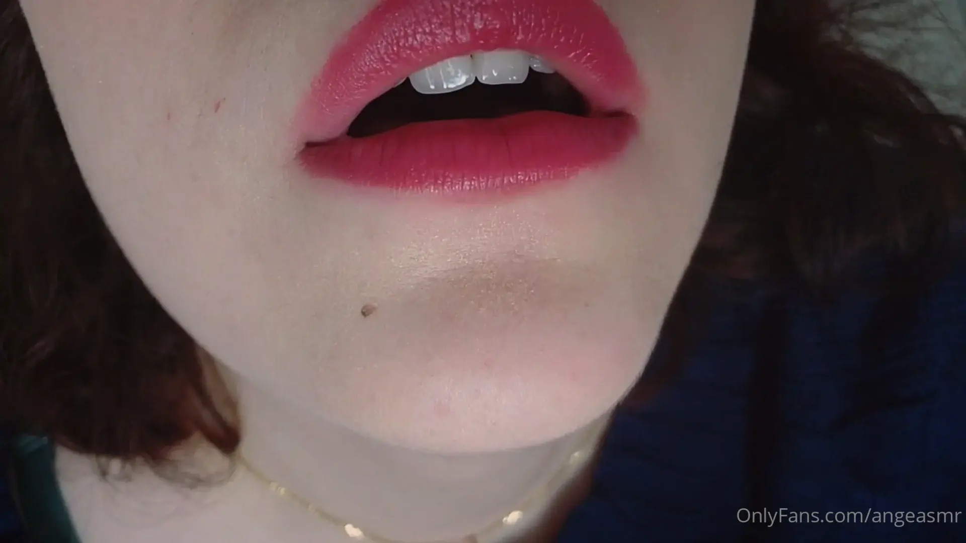 AngeASMR Up Close Lens Licking