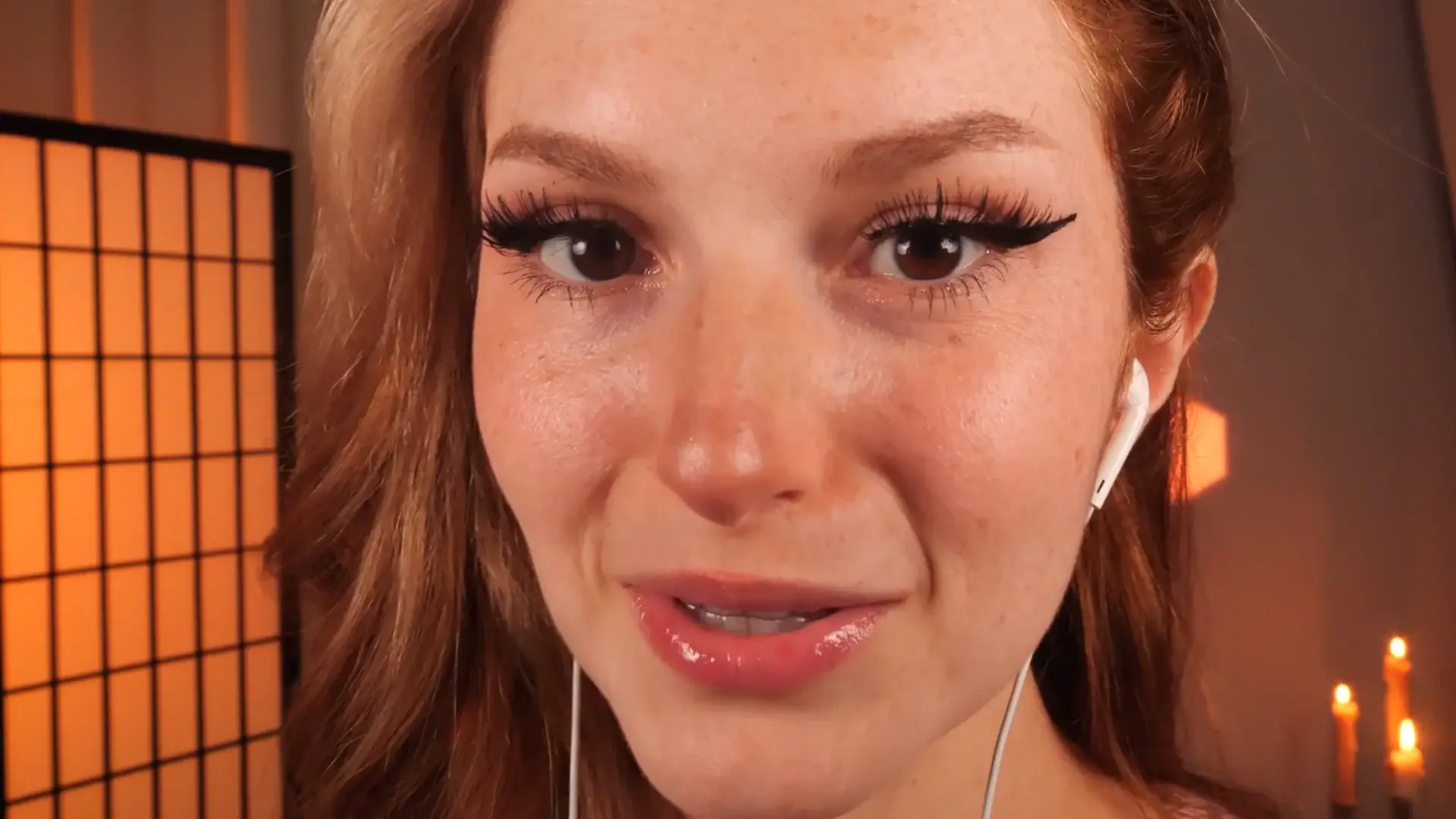 Busy B ASMR Up-Close Kisses