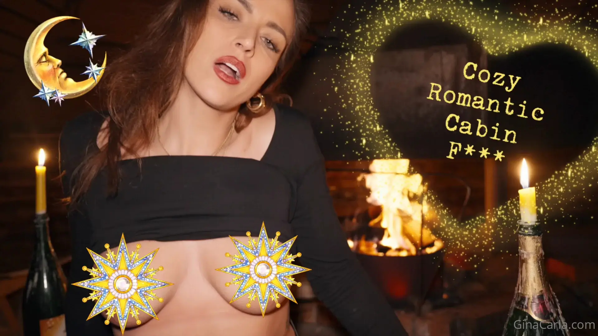Gina Carla ASMR Cozy Romantic Cabin Fuck