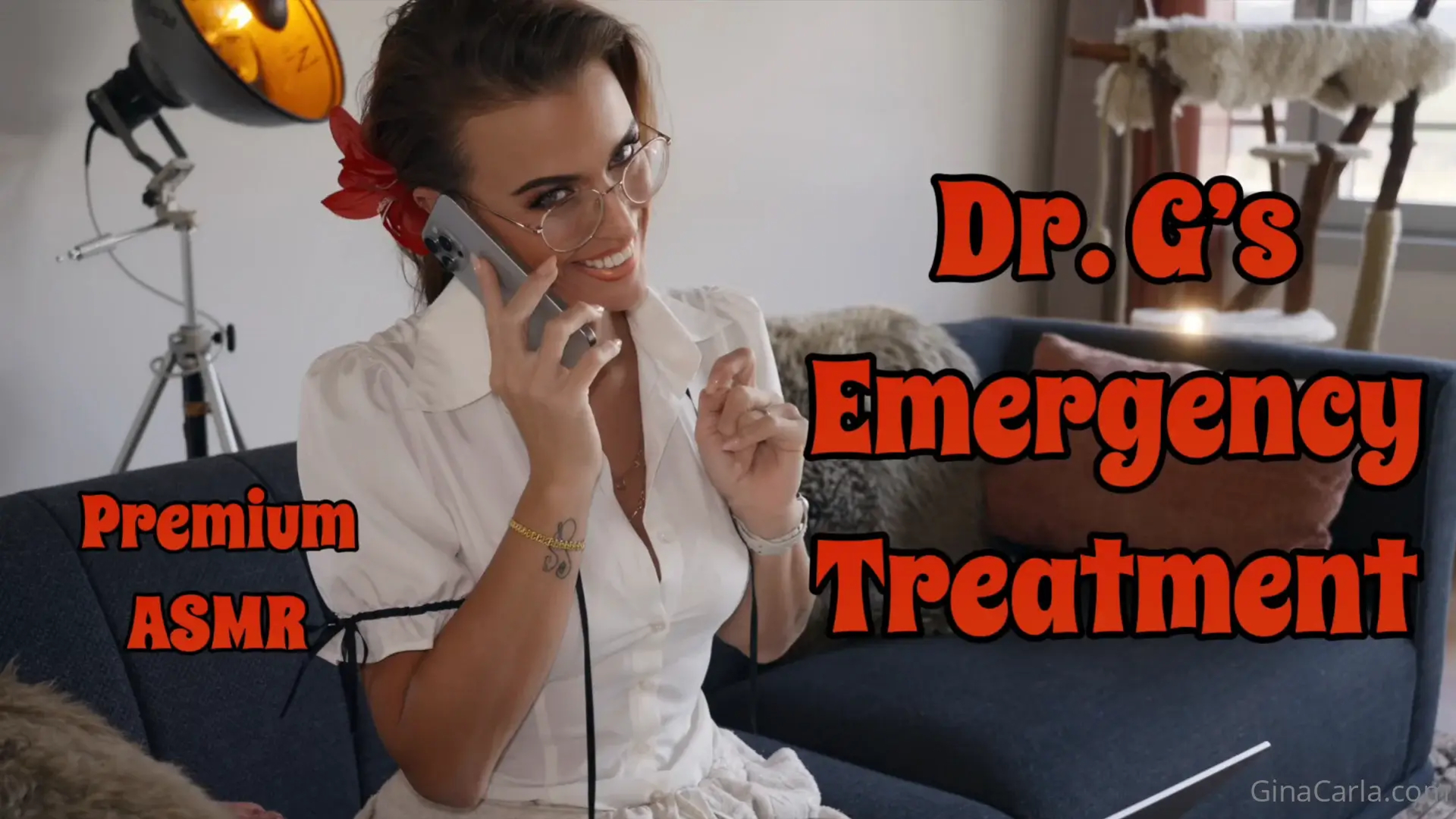 Gina Carla ASMR Dr. G’s Emergency Treatment