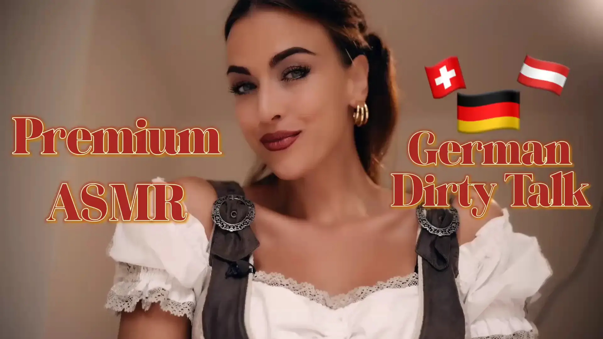 Gina Carla ASMR German Dirty Talk With Subtitles