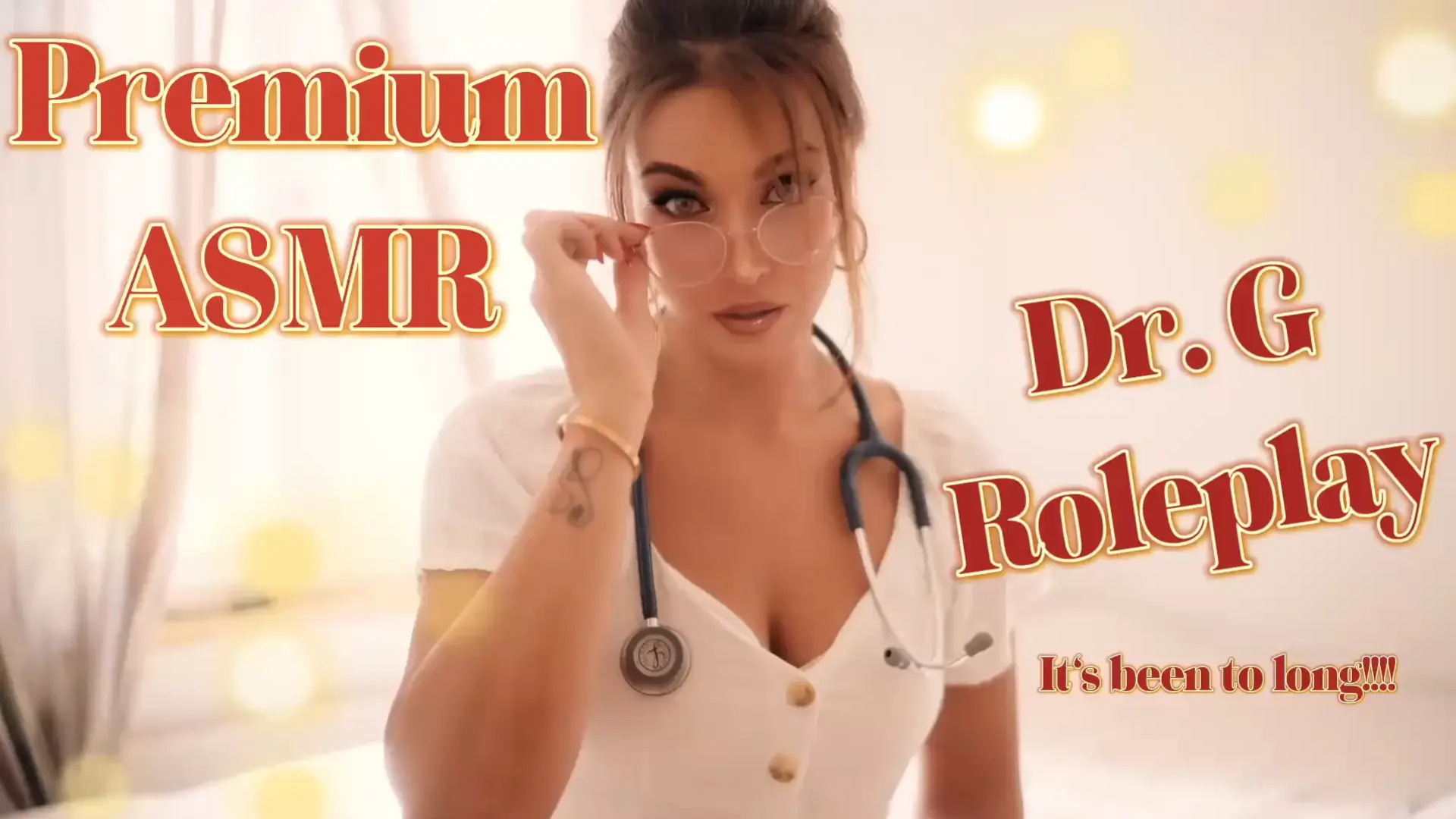 Gina Carla ASMR It’s Been too Long Since You Visited Dr. G