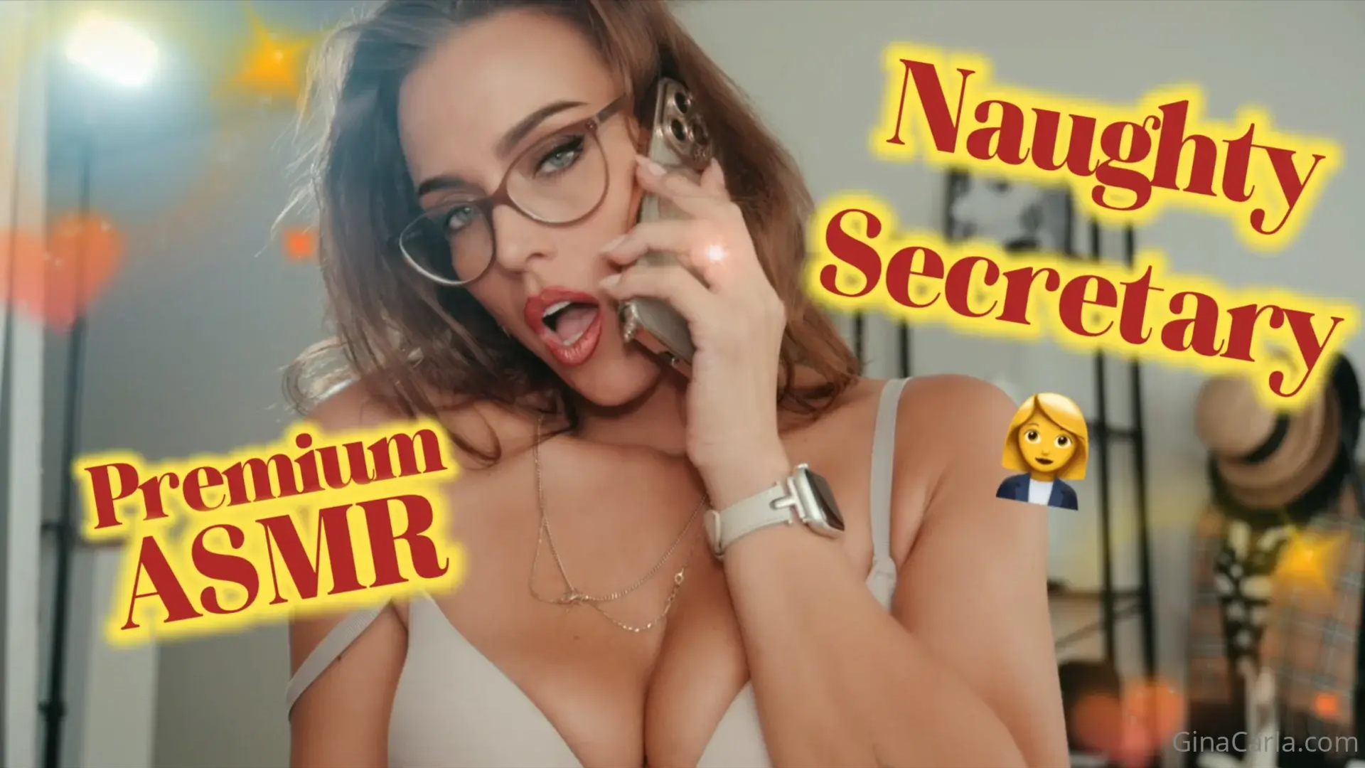 Gina Carla ASMR Naughty Secretary