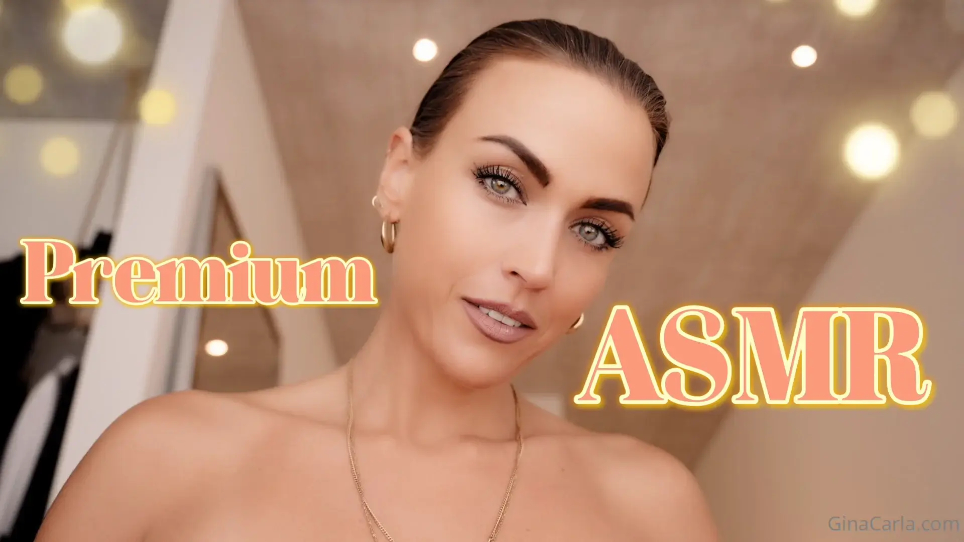 Gina Carla ASMR Romantic Moaning & Kisses for Your Sleep OF
