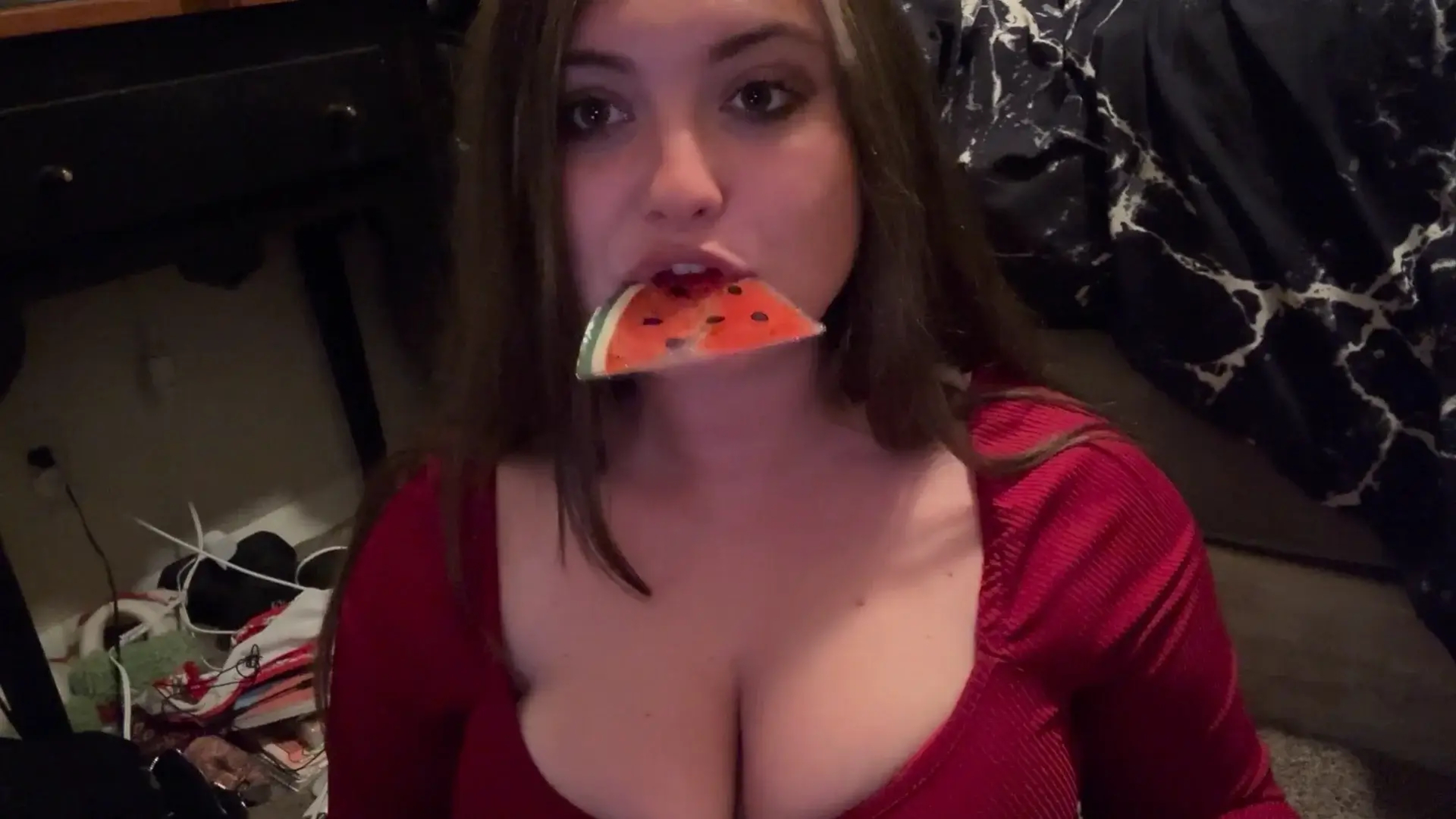 Haley’s ASMR Chewing Objects That Aren’t Edible