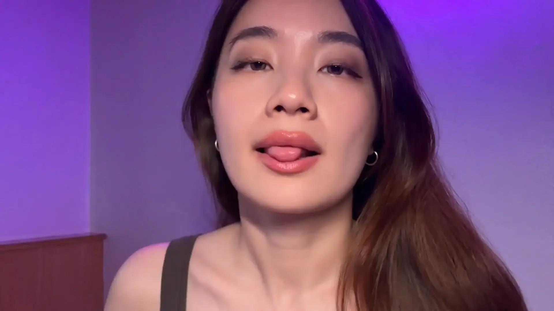 Lin ASMR Licking Your Face Part 2