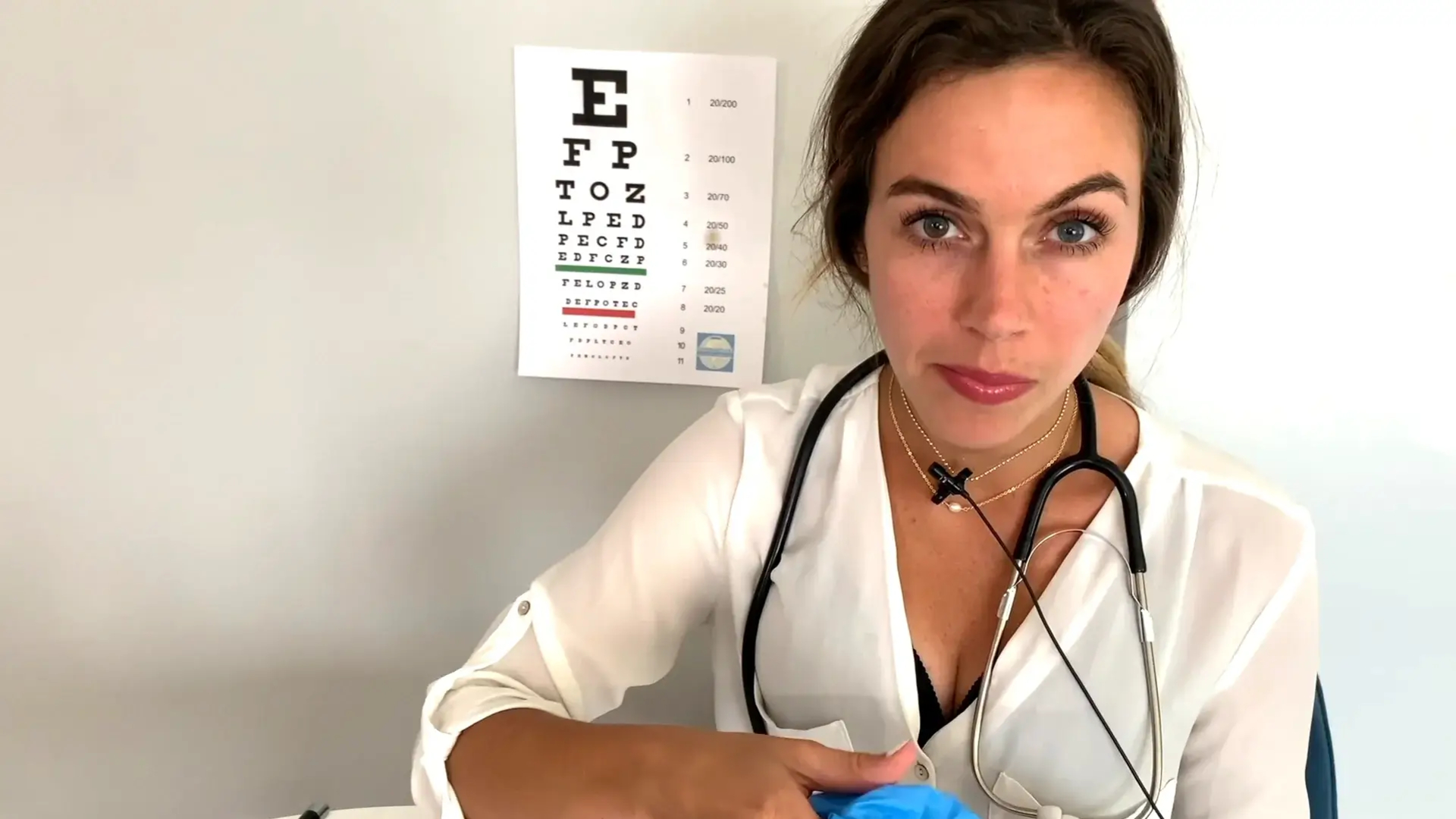 Miss Bell ASMR It Gets Hot During Your Examination RP