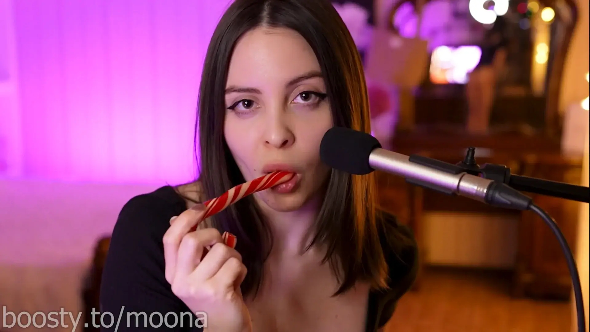 Moona ASMR Licking Your Lollipop Boosty