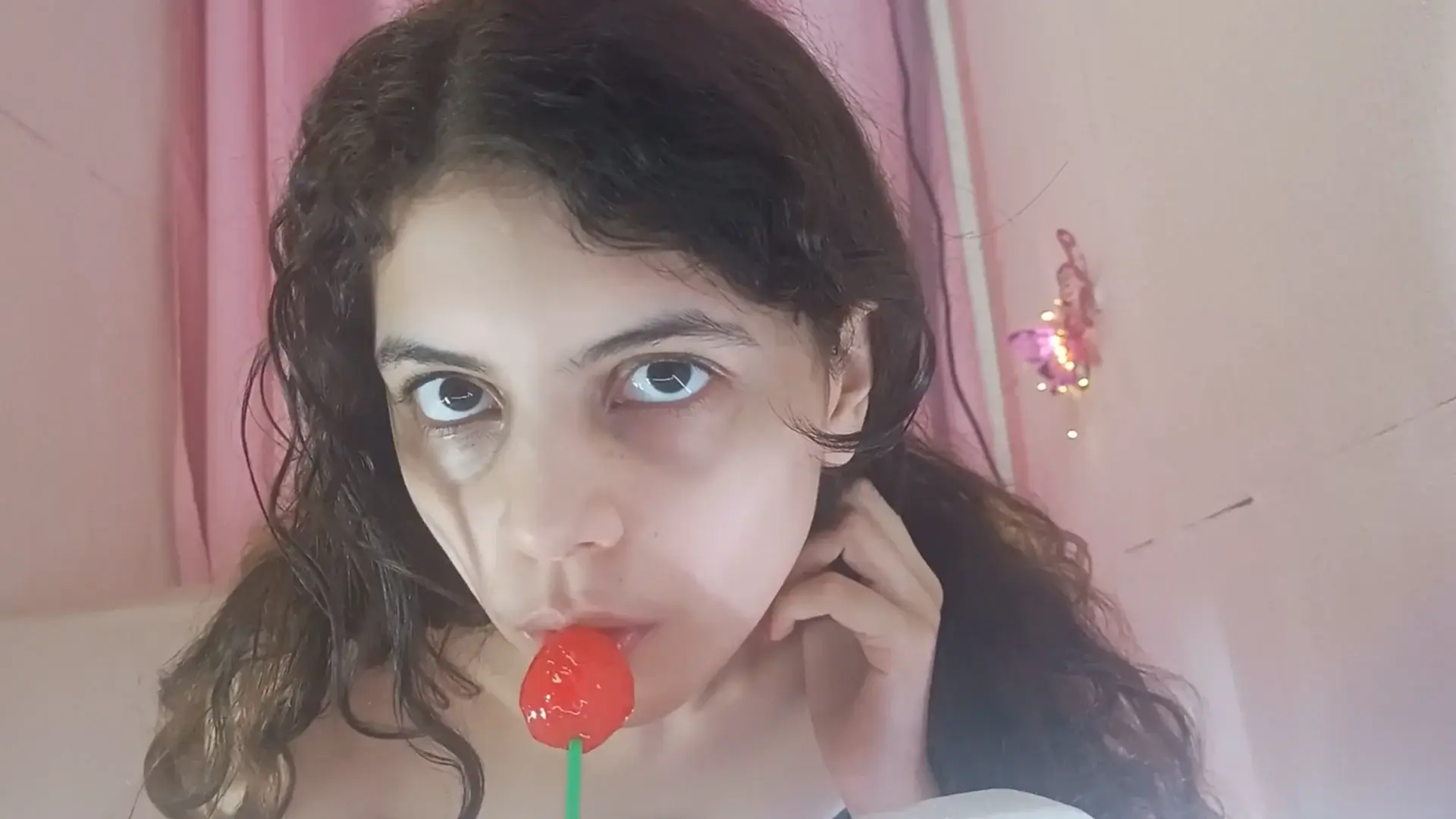 PinkAndromedaASMR Lollipop Licking
