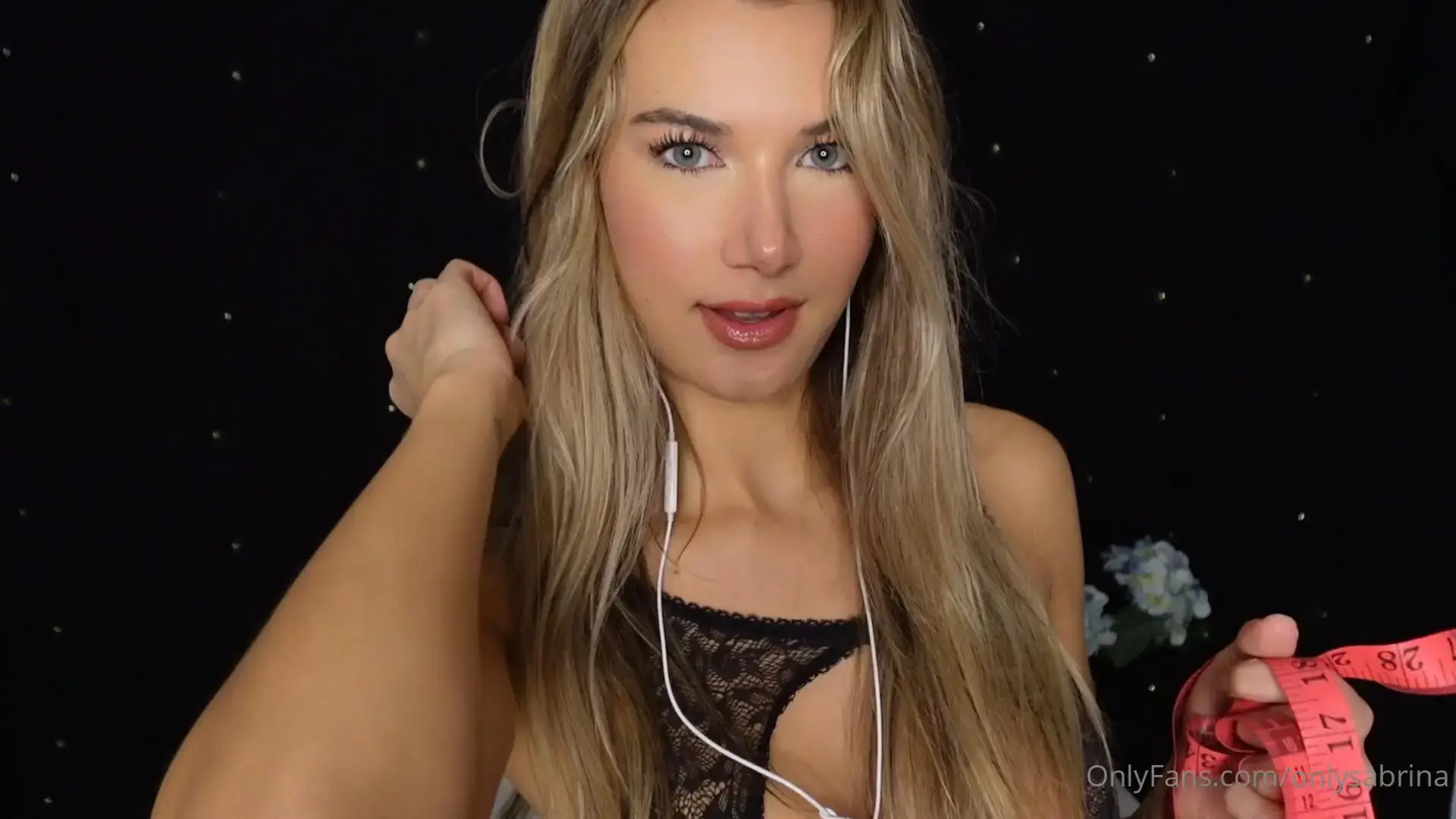 Sabrina Vaz ASMR Cock Measuring Roleplay