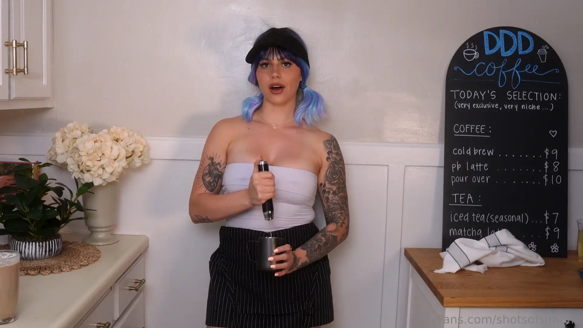 Simone ASMR Barista Roleplay JOI