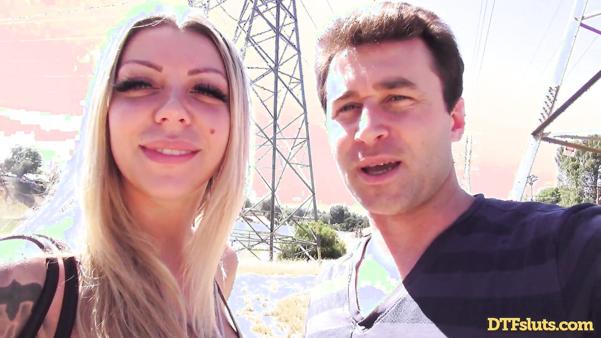 Karma Rx - Fucked Like A Slut Outdoors In A Dirty Tunnel - DTFSluts - DTFSluts - outdoor - milf - blonde - big tits - tattoo - fake tits - big dick - blowjob - facial