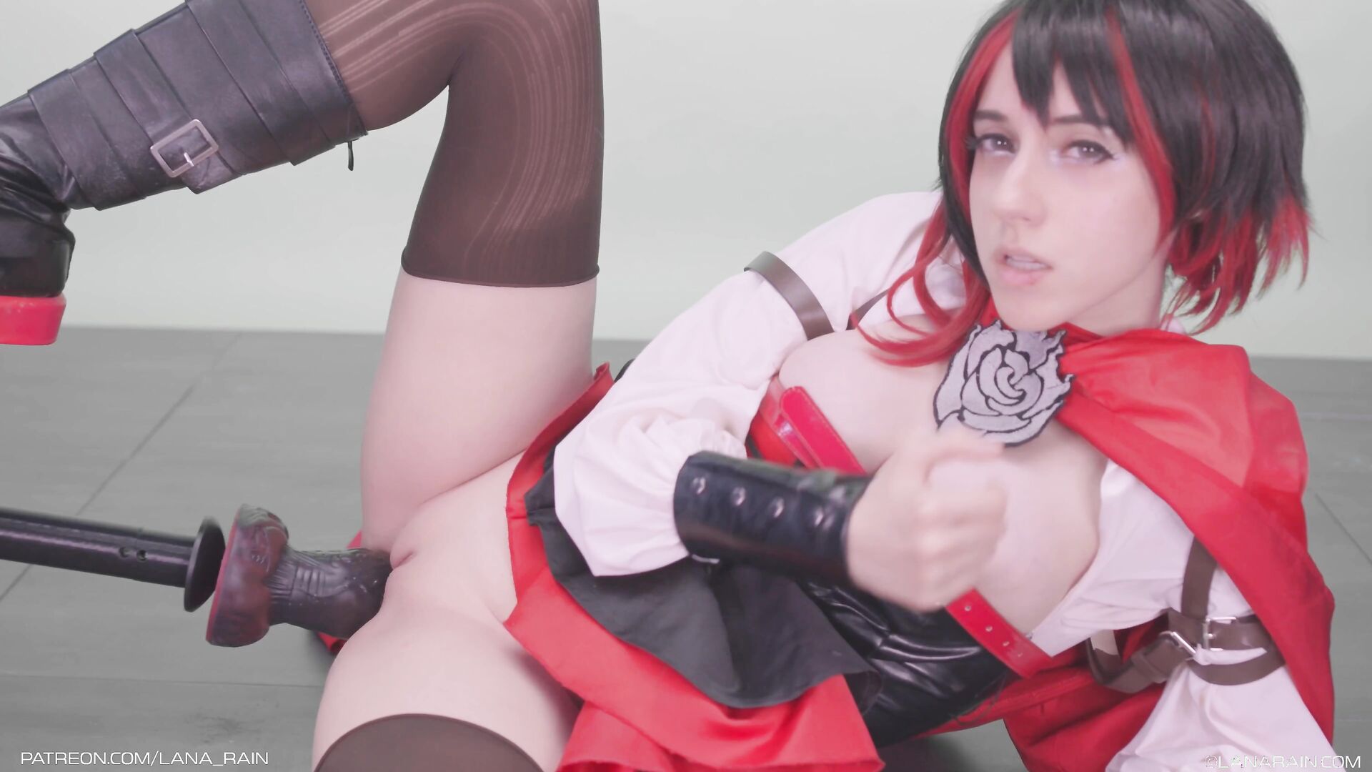 Lana Rain - Yang Watches Her Sister Be A Slut RWBY - ManyVids - stepsister - cosplay - big tits - teen - fake tits - pov - dirty talk