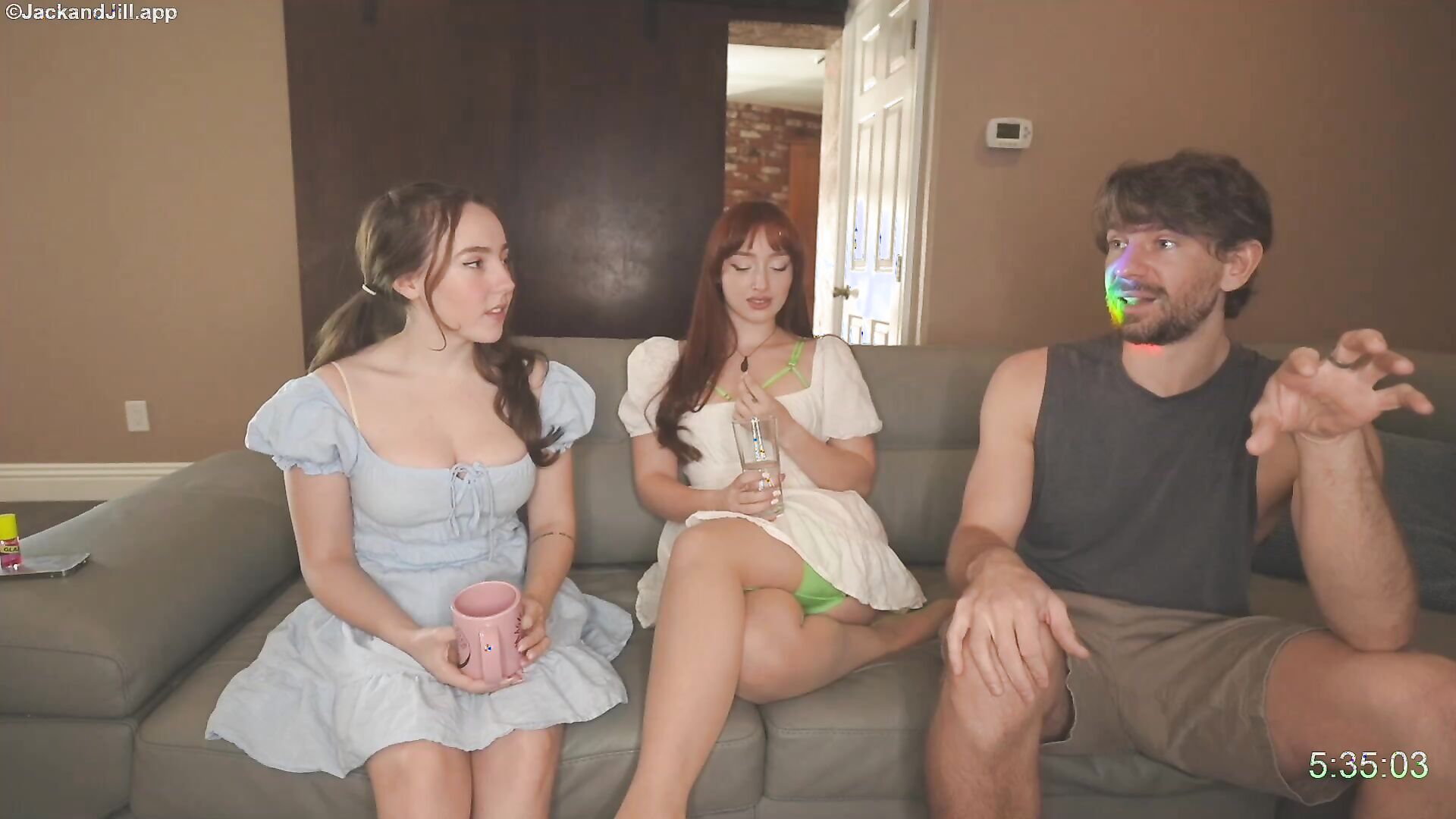 JackAndJill - Savannah Parker and Mars Noire threesome pre-show - ManyVids - threesome - live show - tease - massage - teacher - pov - blowjob - big dick