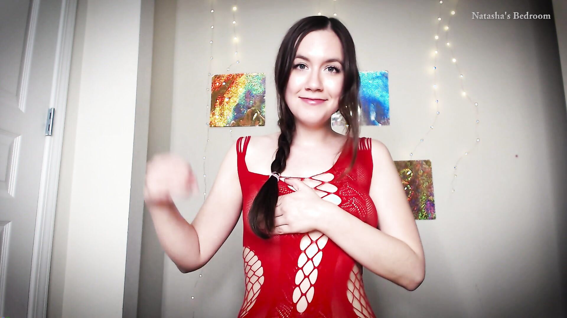 Natashas Bedroom - If You Were A Real Man - IWantClips - ManyVids - femdom - solo - dirty talk - jerk off instruction - fetish - pov - natural tits