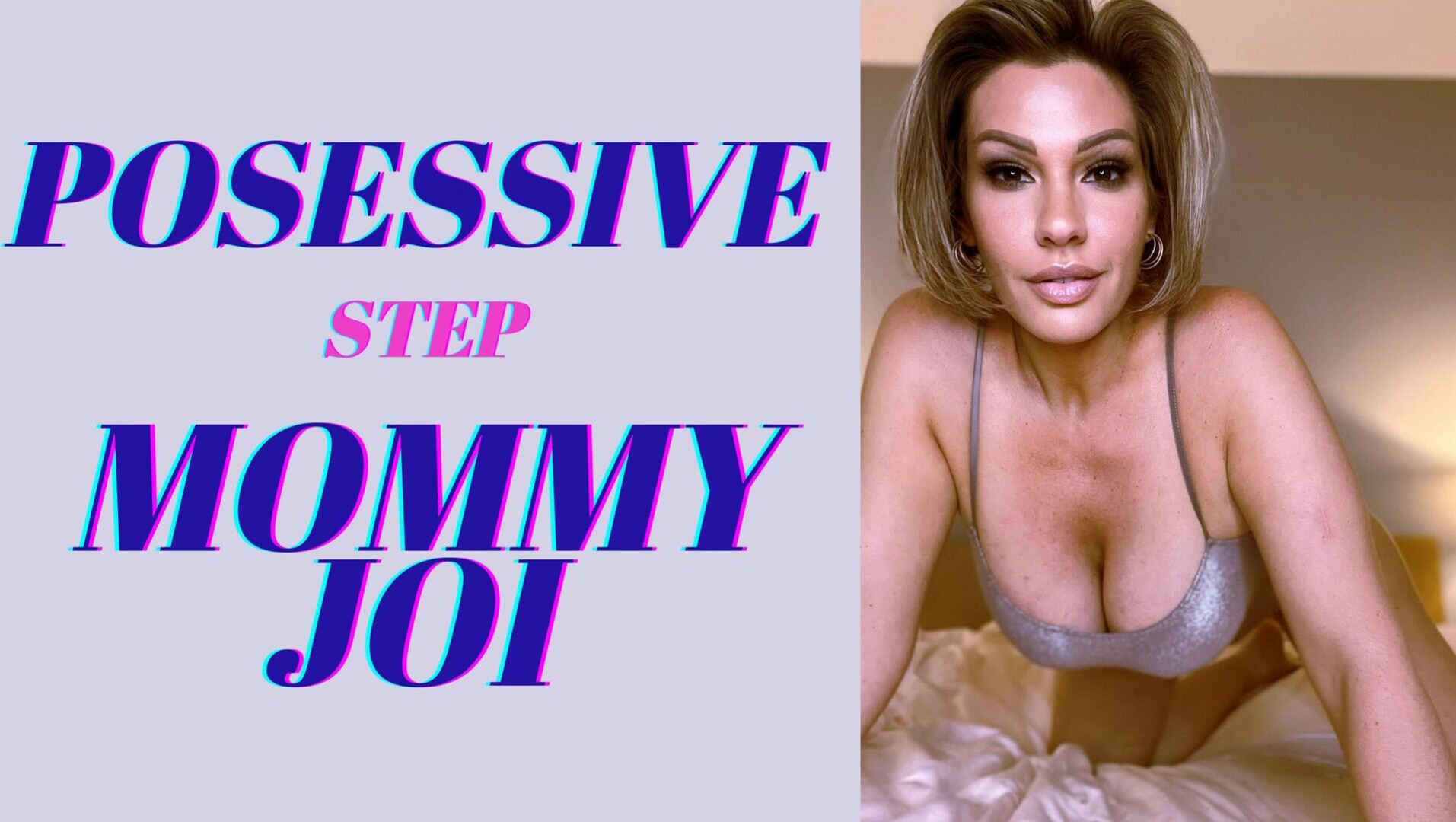 Adrienneluxe – mama vitregă posesivă, Joi – ManyVids – instrucțiuni de masturbare – POV – blondă – solo – fetiș – sâni mari – vorbe murdare – gooning