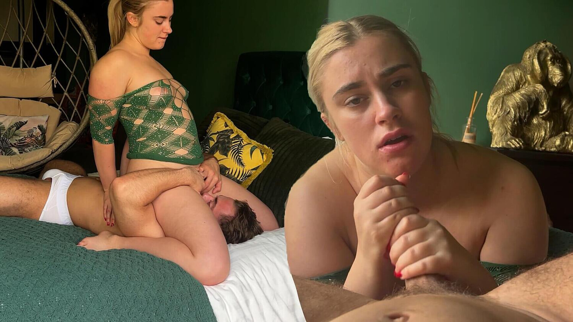 Lauren – Lippenbekenntnis – glänzend – glänzend – blond – Blowjob – Bondage – Deepthroat – Nylon – POV – Muschi – Neckerei