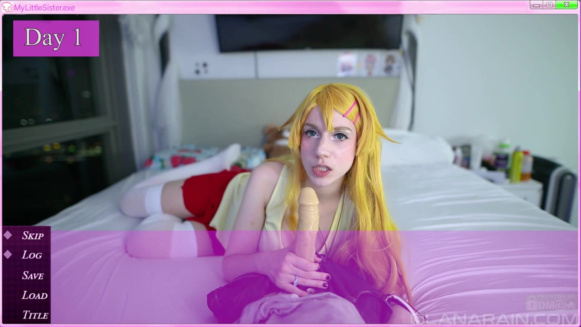 Lana Rain - My Little Sister Couldn't Possibly Know - ManyVids - stepsister - pov - blonde - teen - big tits - virtualsex - cosplay - dirty talk