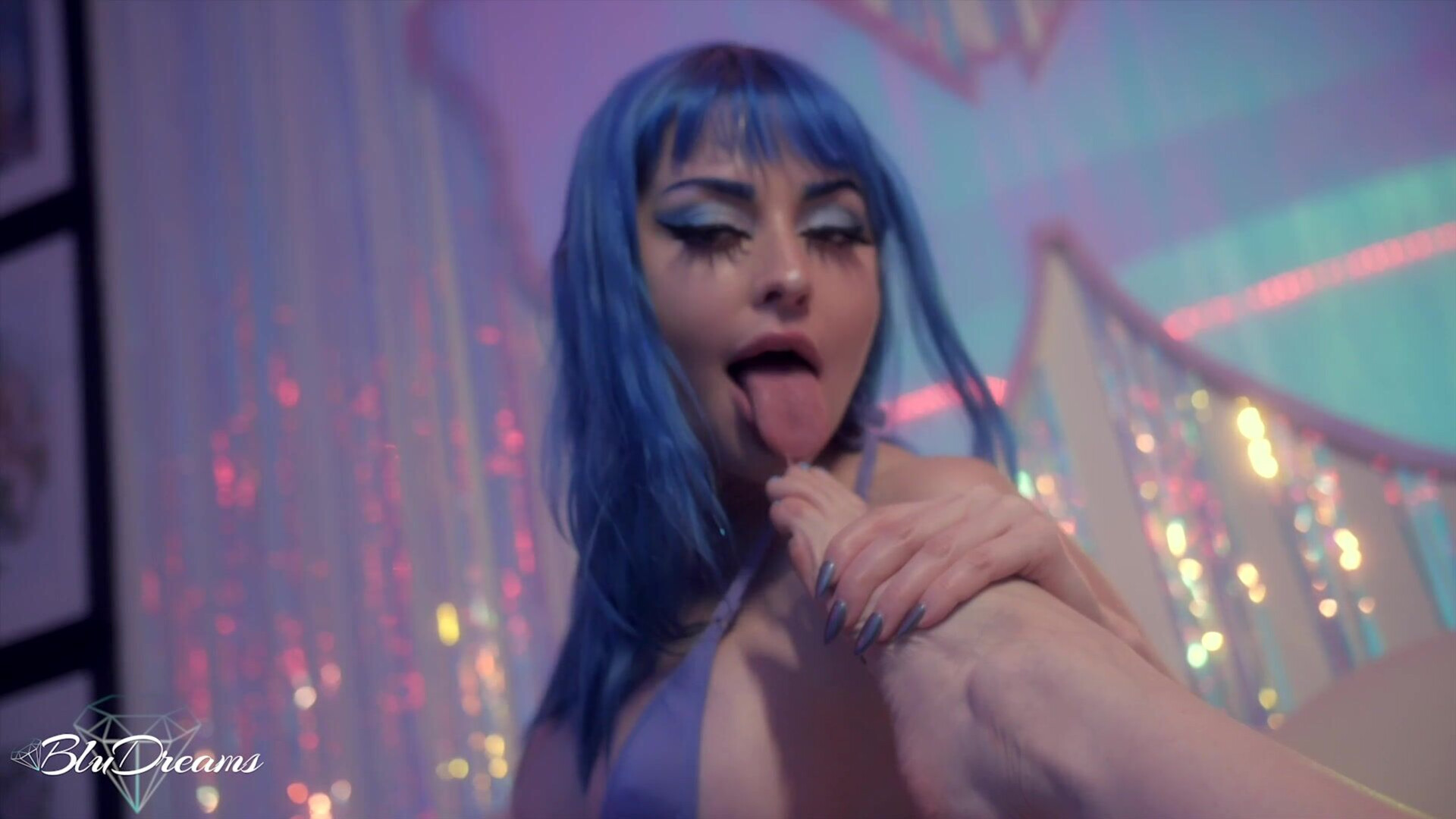 Jewelz Blu - Foot Tease - BluDreamsXXX - BluDreamsXXX - tease - teen - fake tits - big tits - dirty talk - pov