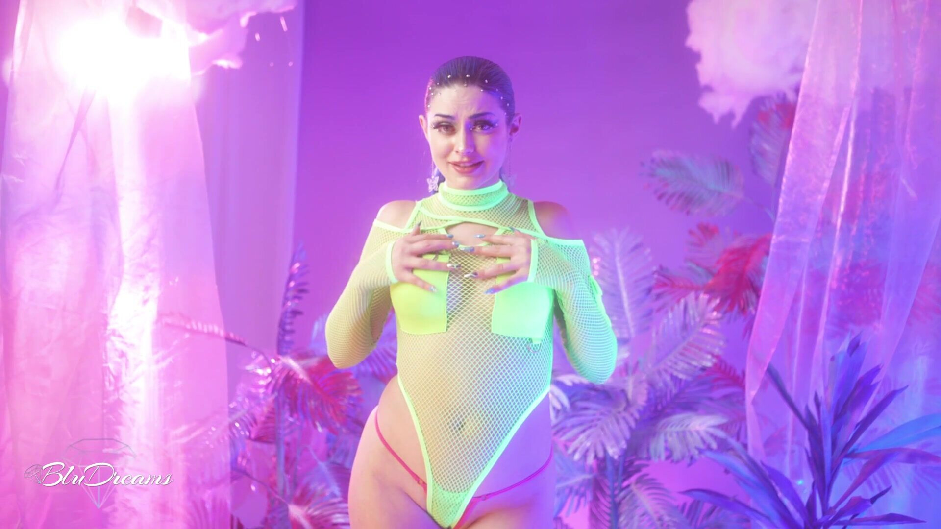 Jewelz Blu - Gooner's Paradise - Trippy Neon Jerk-Off Instruction - BluDreamsXXX - BluDreamsXXX - jerk off instruction - teen - fake tits - big tits - dirty talk - pov