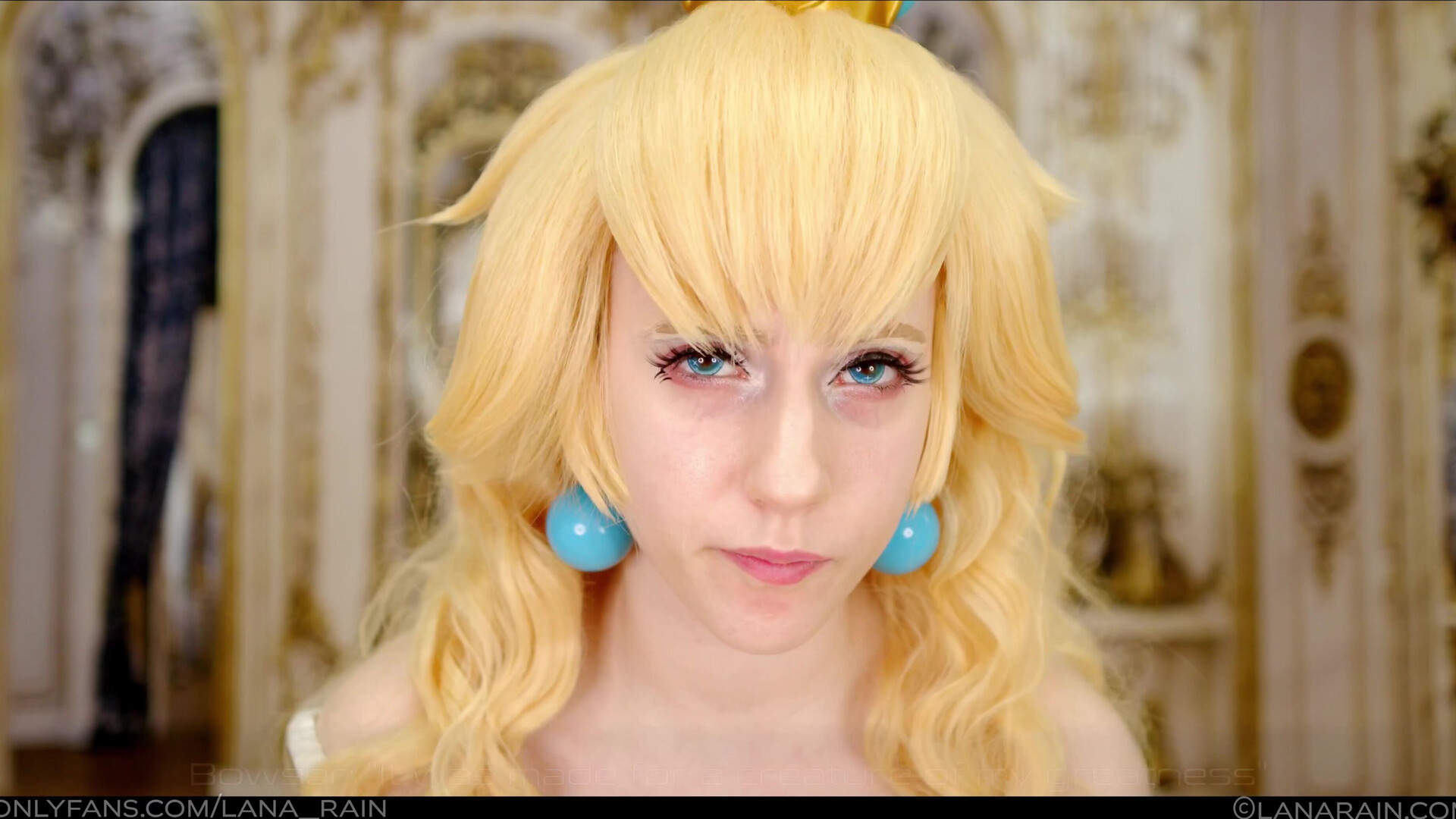 Lana Rain - Princess Peach's Wedding Day - ManyVids - pov - blonde - teen - big tits - virtualsex - cosplay - dirty talk
