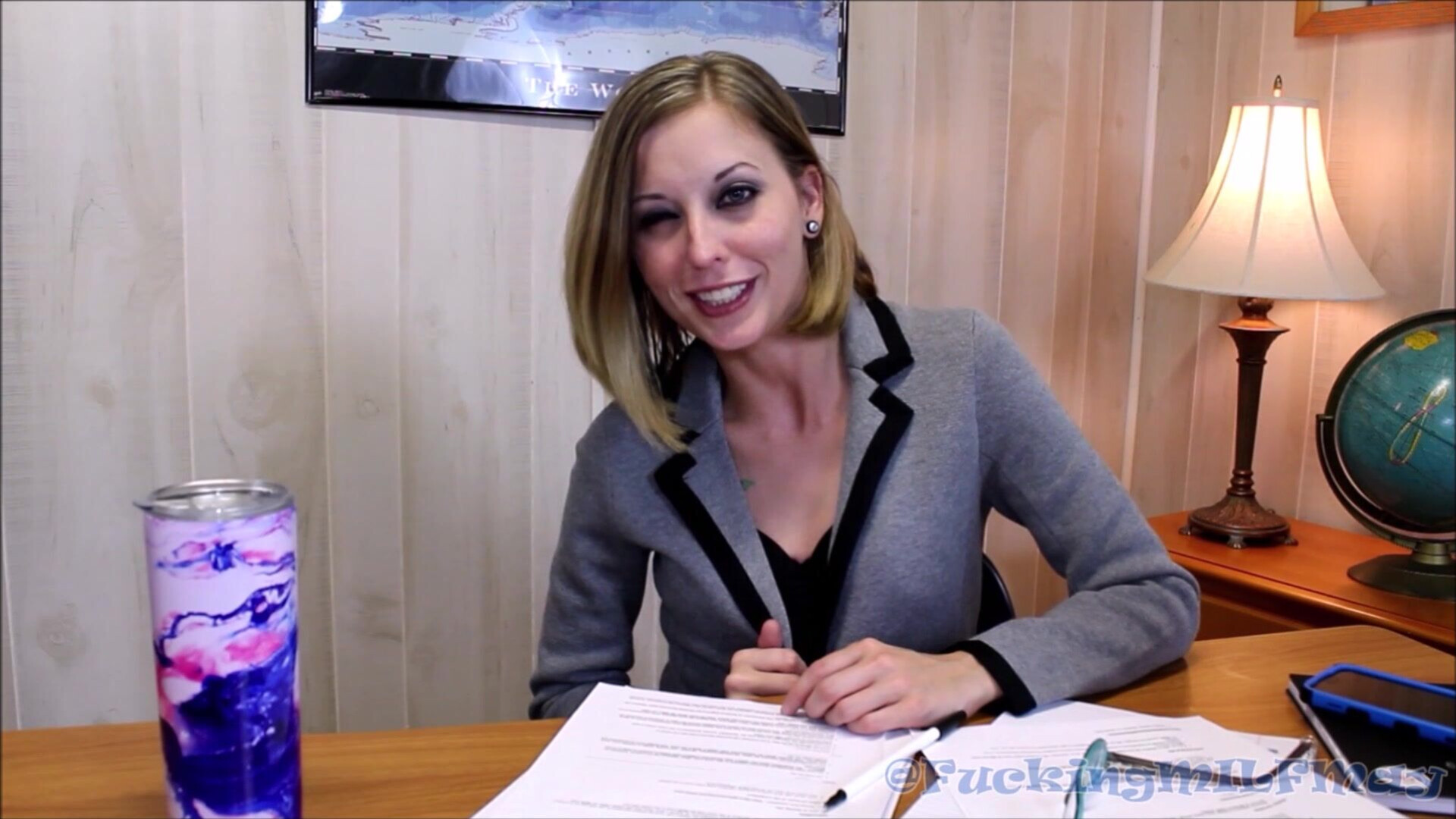 CuckoldingMILF - Hot Horny Teacher Seduces Student - ManyVids - teacher - milf - blowjob - pov - big tits - dirty talk - jerk off instruction - fetish - cosplay