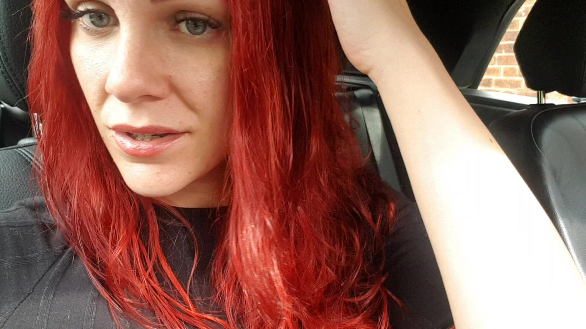 Ruby Onyx - Car Finger - ManyVids - milf - femdom - devot - fetish - hardcore - big tits - tattoo - pov