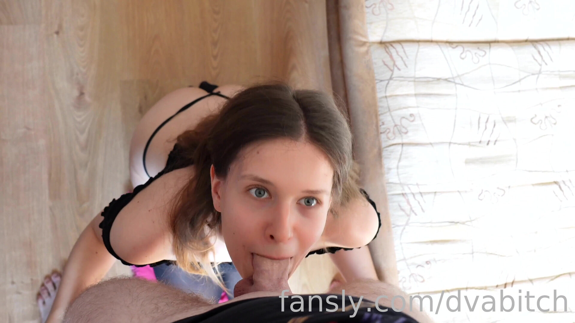 DvaBitch - Pretty Girl Deep Rims His Ass Till Cum Blast In Mouth - Onlyfans - OnlyFans - blonde - teen - pov - natural tits - blowjob - big dick - deepthroat