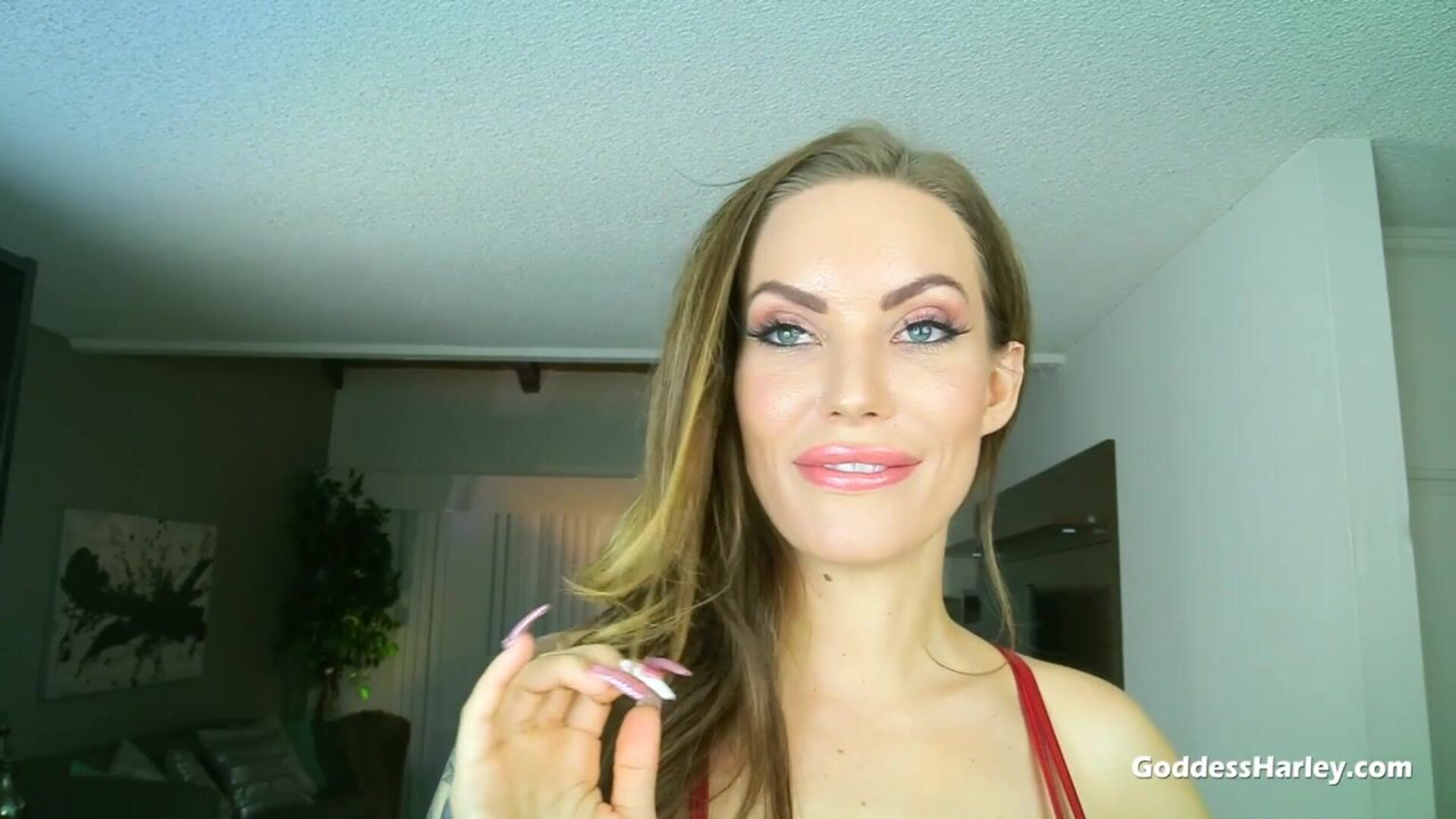 Amazon Goddess Harley - Cum In Your Pants - ManyVids - milf - femdom - big tits - dirty talk - fetish - fake tits - pov - solo - high heels