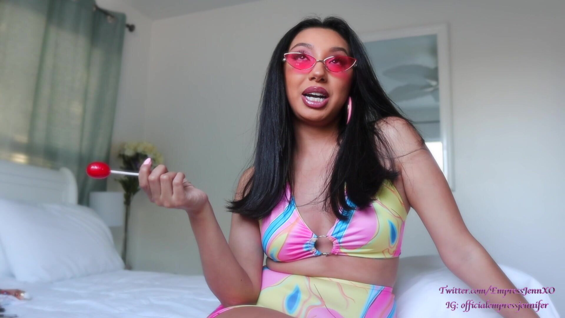 Empress Jennifer - Sexy Spit Humiliation - ManyVids - milf - femdom - small tits - pov - natural tits - fetish - brunette