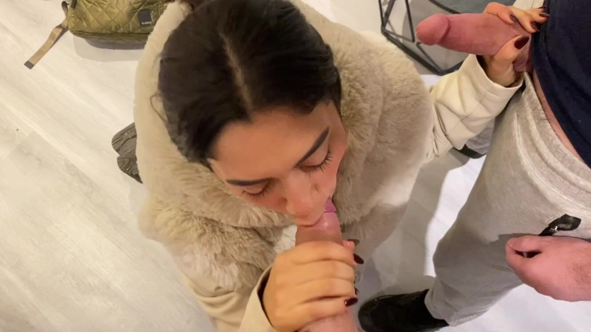 Artemis Carmona - Double Blowjob - OnlyFans - blowjob - pov - big dick - latina - facial - hardcore - fetish - brunette