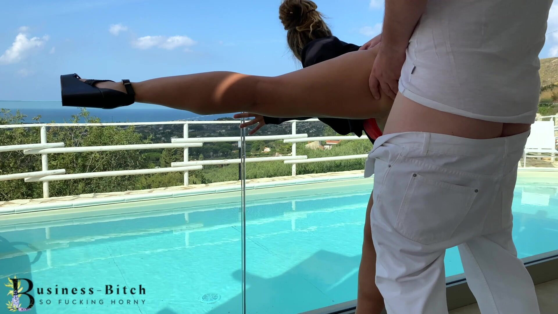 Business Bitch - Real Estate Business Woman Public Sex - ManyVids - public - blonde - office - high heels - nylon - blowjob