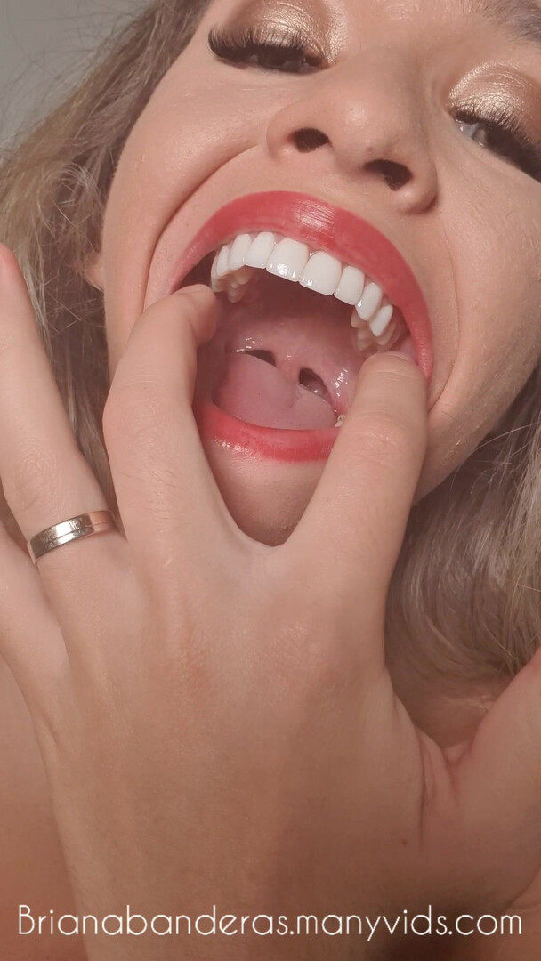 BrianaBanderas - Mouth Tour - ManyVids - latina - milf - pov - dirty talk - blonde