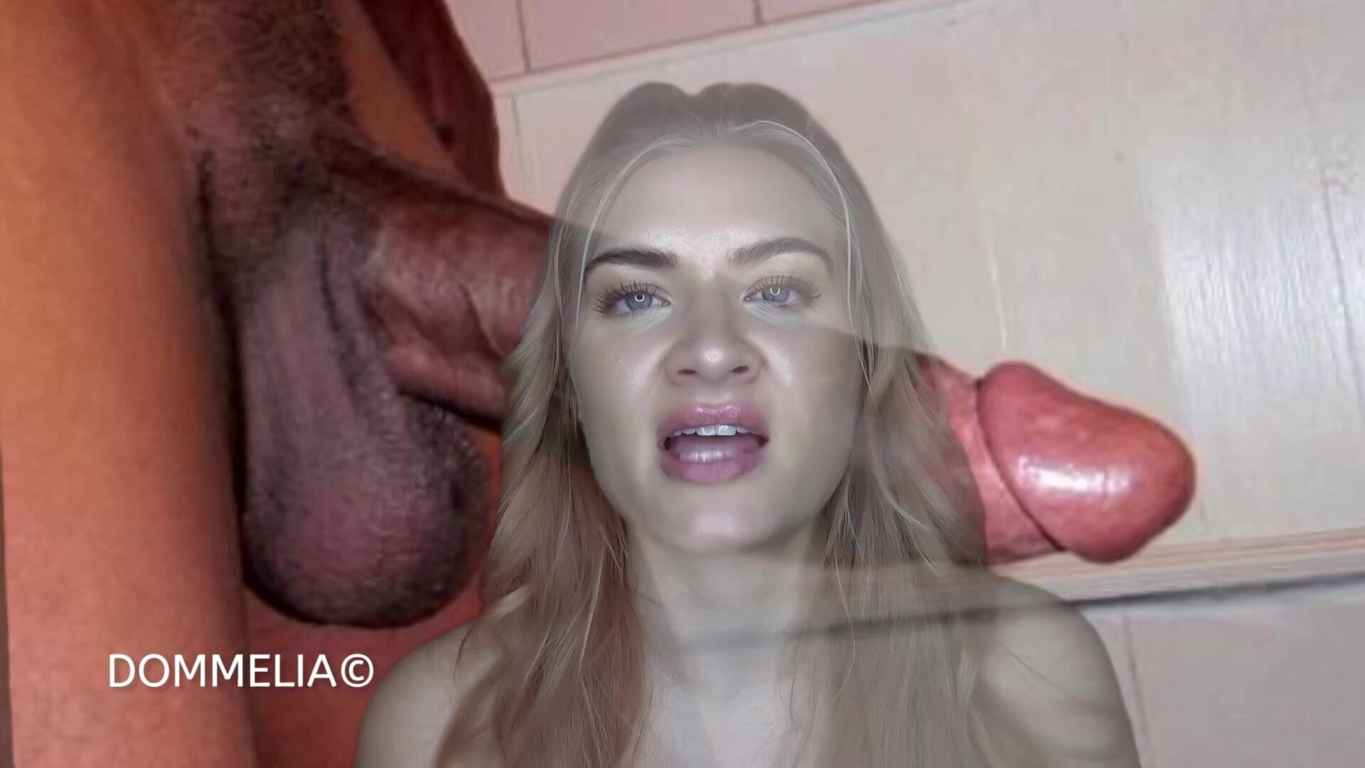 Goddess Dommelia - Jerk It To Big Cock - ManyVids - big dick - blonde - milf - big tits - femdom - fetish - dirty talk - pov