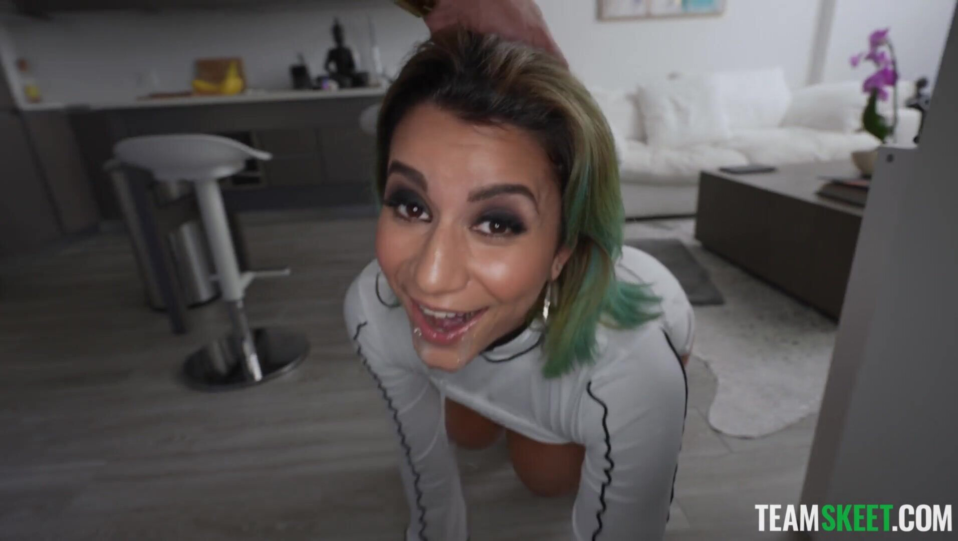 Roxie Sinner - Busty Visitor - IMadePorn - IMadePorn - blowjob - big dick - big tits - hardcore - tits - facial