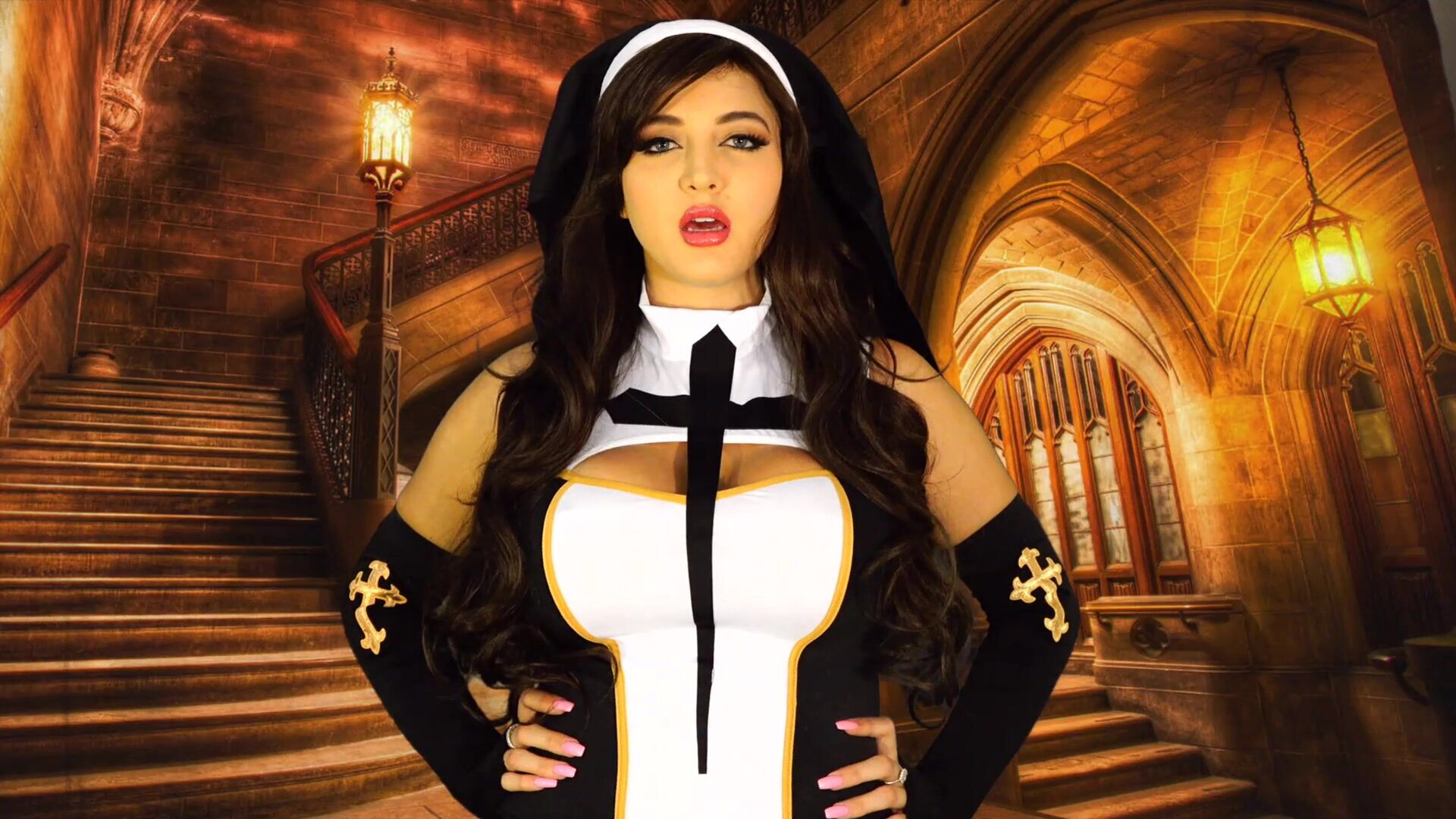 Crystal Knight - Confess Your Sins - JOI - ManyVids - jerk off instruction - milf - femdom - dirty talk - fetish - fake tits - big tits - solo