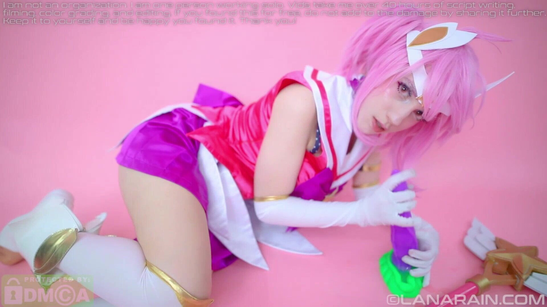 Lana Rain - Star Guardian Lux Egg Laying - ManyVids - cosplay - big tits - teen - fake tits - pov - dirty talk
