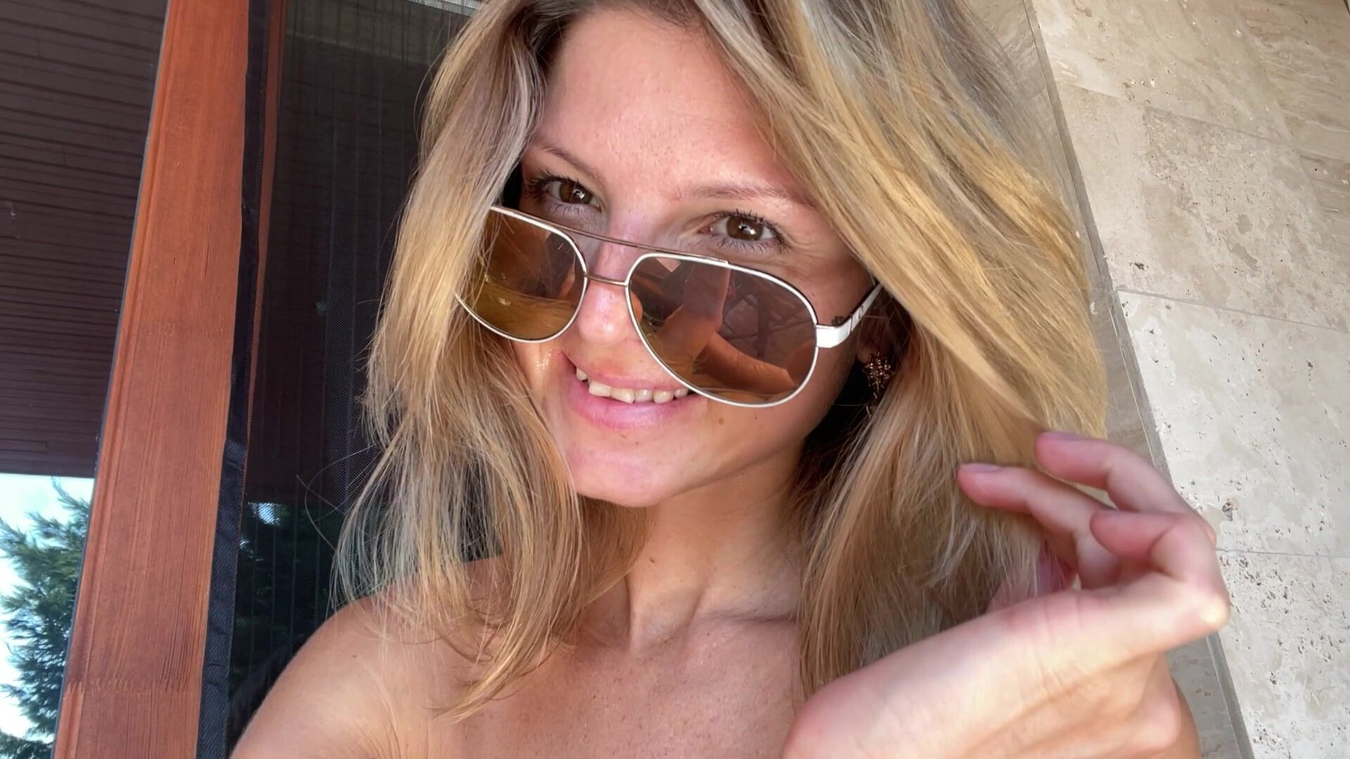Gina Gerson - Flash Pussy Ass Tits - ManyVids - pussy - tits - blonde - pov - small tits