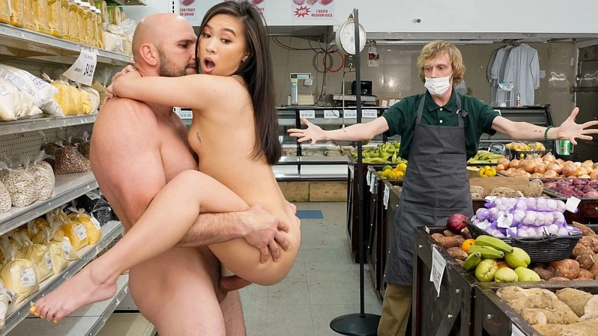 Kimmy Kimm - Super Market - RKPrime - RKPrime - asian - brunette - small tits - teen - natural tits - big dick - amateur - anal - blowjob