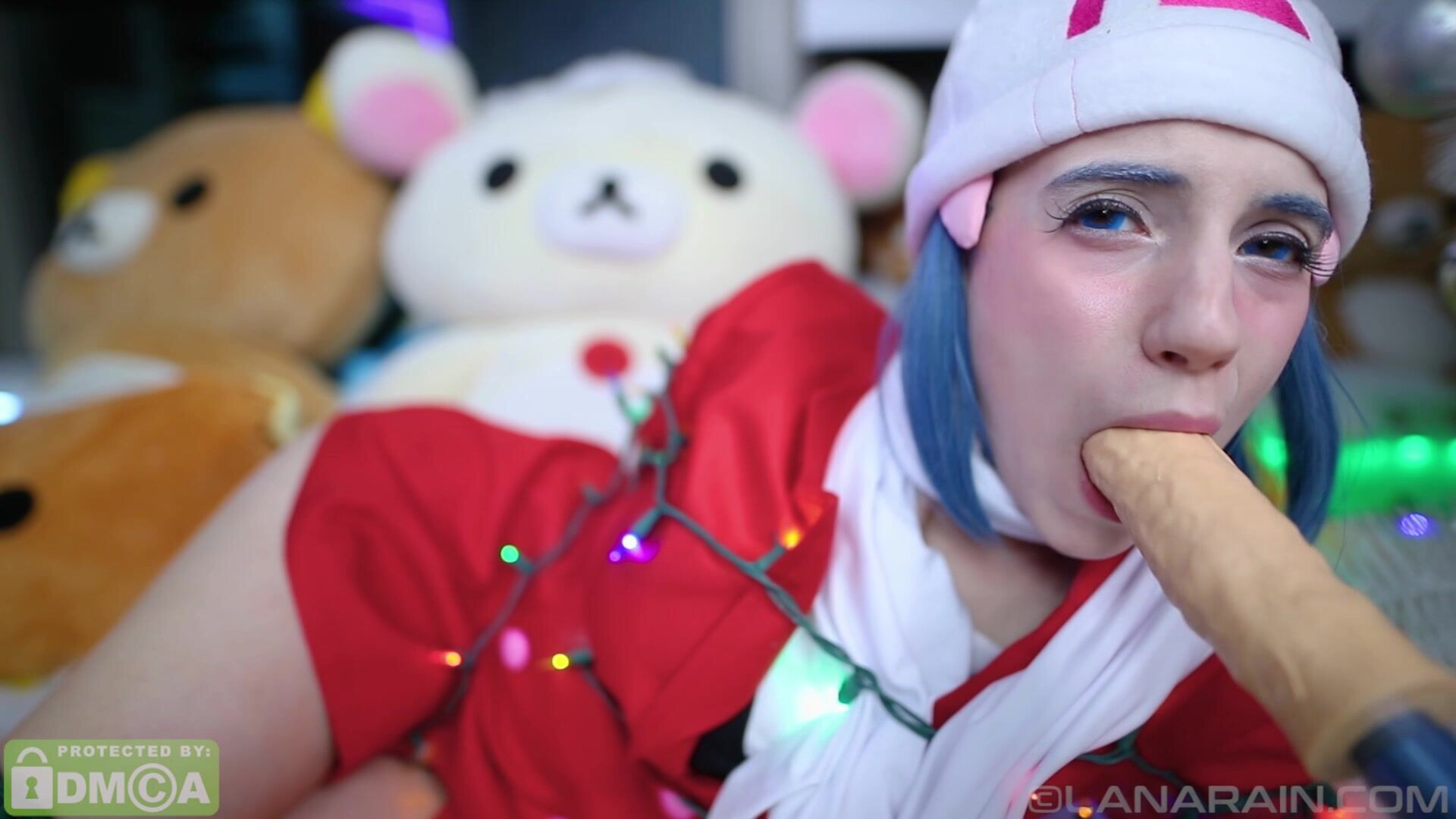 Lana Rain - Dawn Tied Up BDSM Christmas Special - ManyVids - bdsm - cosplay - big tits - teen - fake tits - pov - dirty talk
