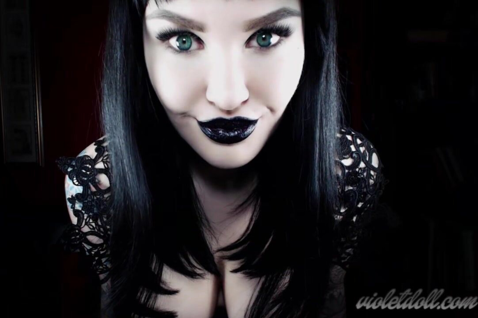 Violet Doll - Dark Dream - ManyVids - femdom - devot - fetish - dirty talk - pov - big tits - tattoo - solo