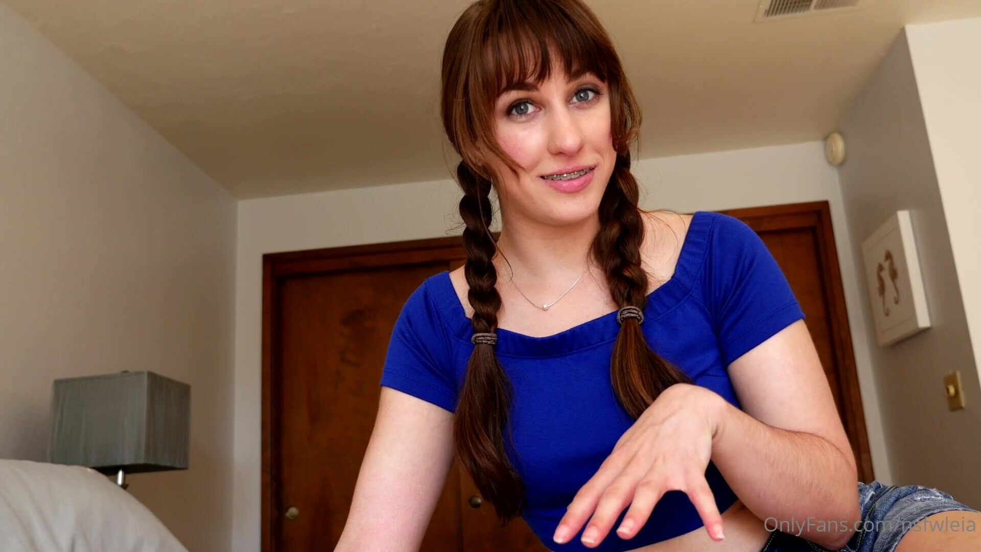 Princess Leia - Babysitter Puts You To Bed Remastered - OnlyFans - cosplay - pov - brunette - big tits - natural tits - dirty talk - blowjob - big dick - taboo