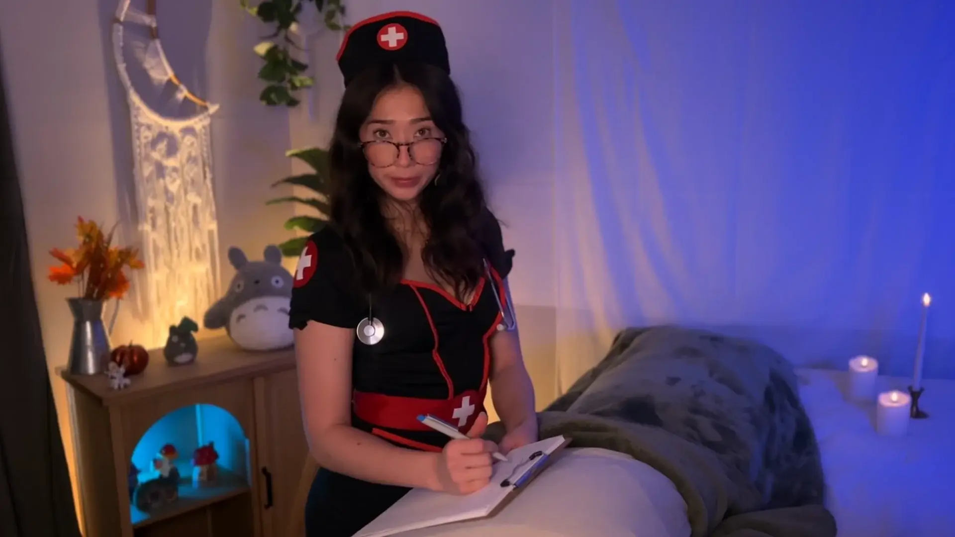 Sleepy Sab ASMR Nurse Exam & Full Body Massage For You