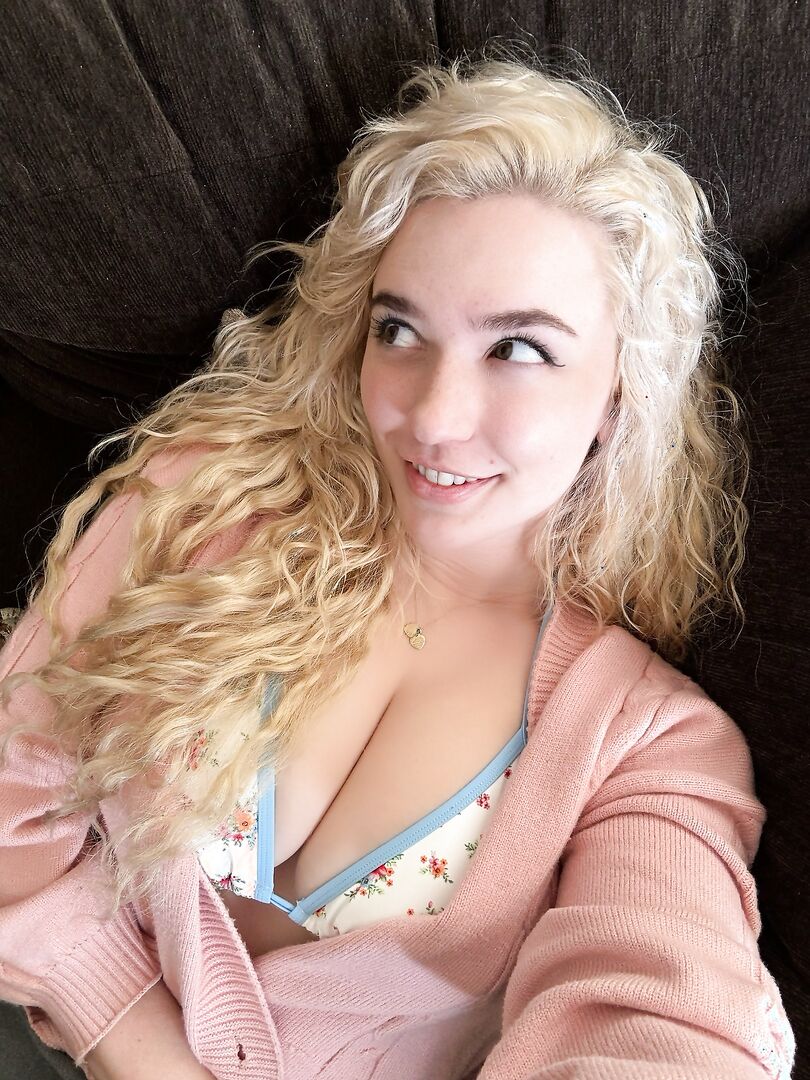 Rose ASMR - hot blonde with huge natural tits!