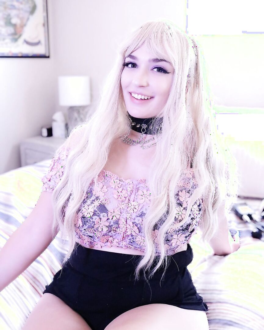 Rose ASMR - hot blonde with huge natural tits!